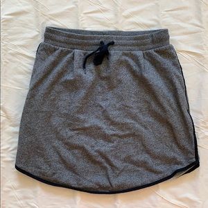 Madewell French terry skirt